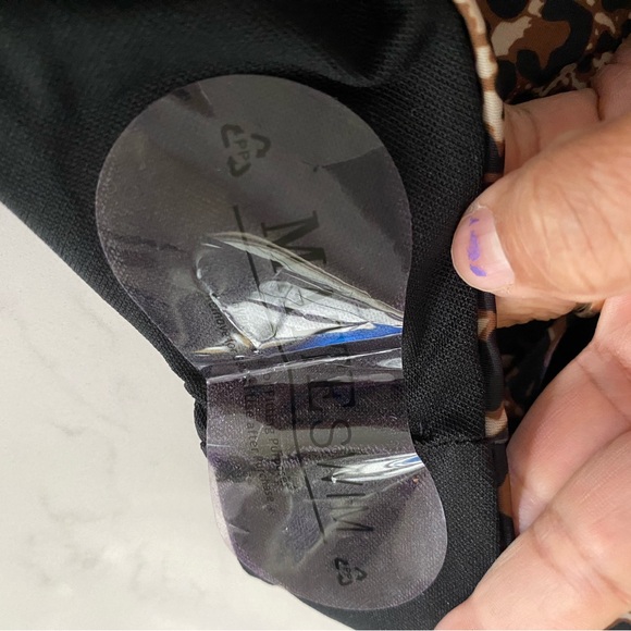 MATTE COLLECTION Leopard Print Wrap Around Bikini Bottom XL - Picture 11 of 12